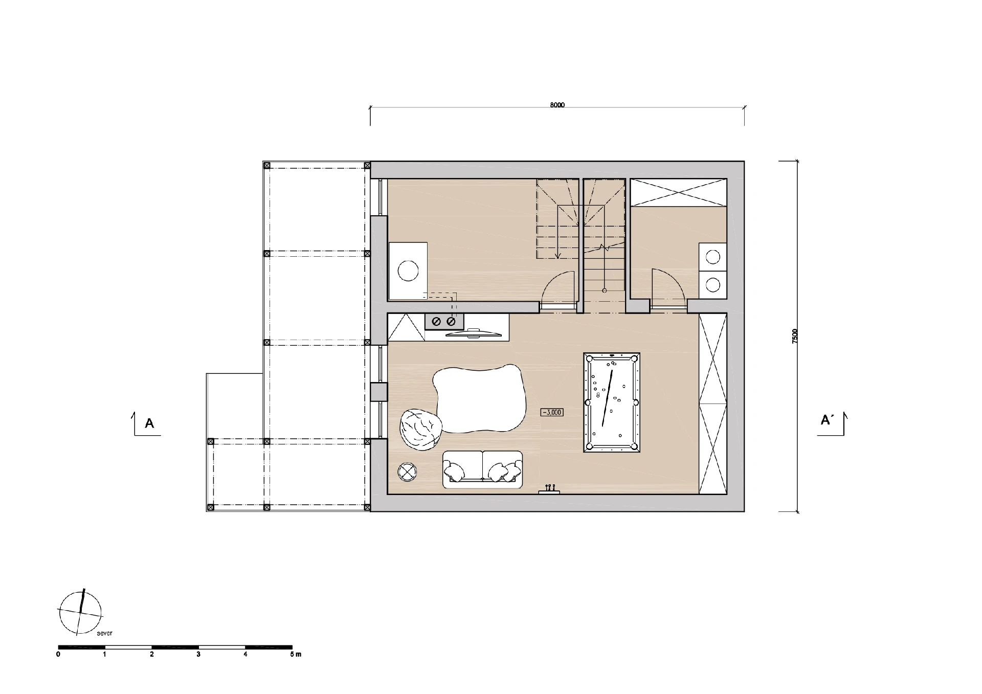 Architektonická studie - Stavba rodinné rekreace Radobyčice naší společností ArchOpa