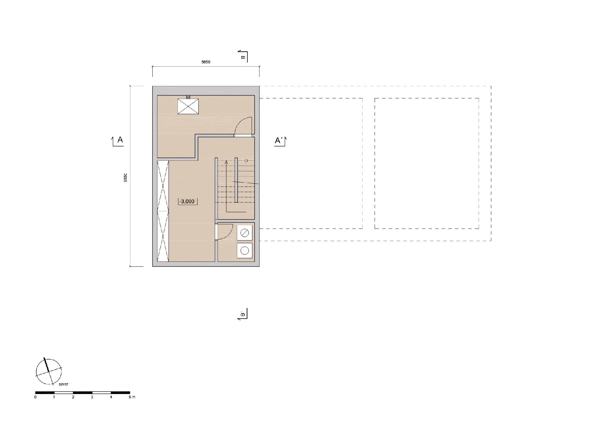 Architektonická studie - Rodinný dům Řevničov naší společností ArchOpa