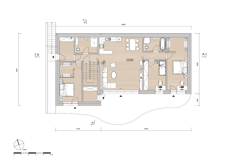 Architektonická studie - Rodinný dům Řevničov naší společností ArchOpa