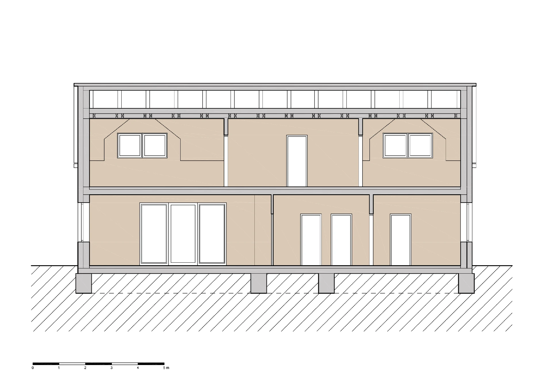 Architektonická studie - Rodinný dům Bynovec naší společností ArchOpa