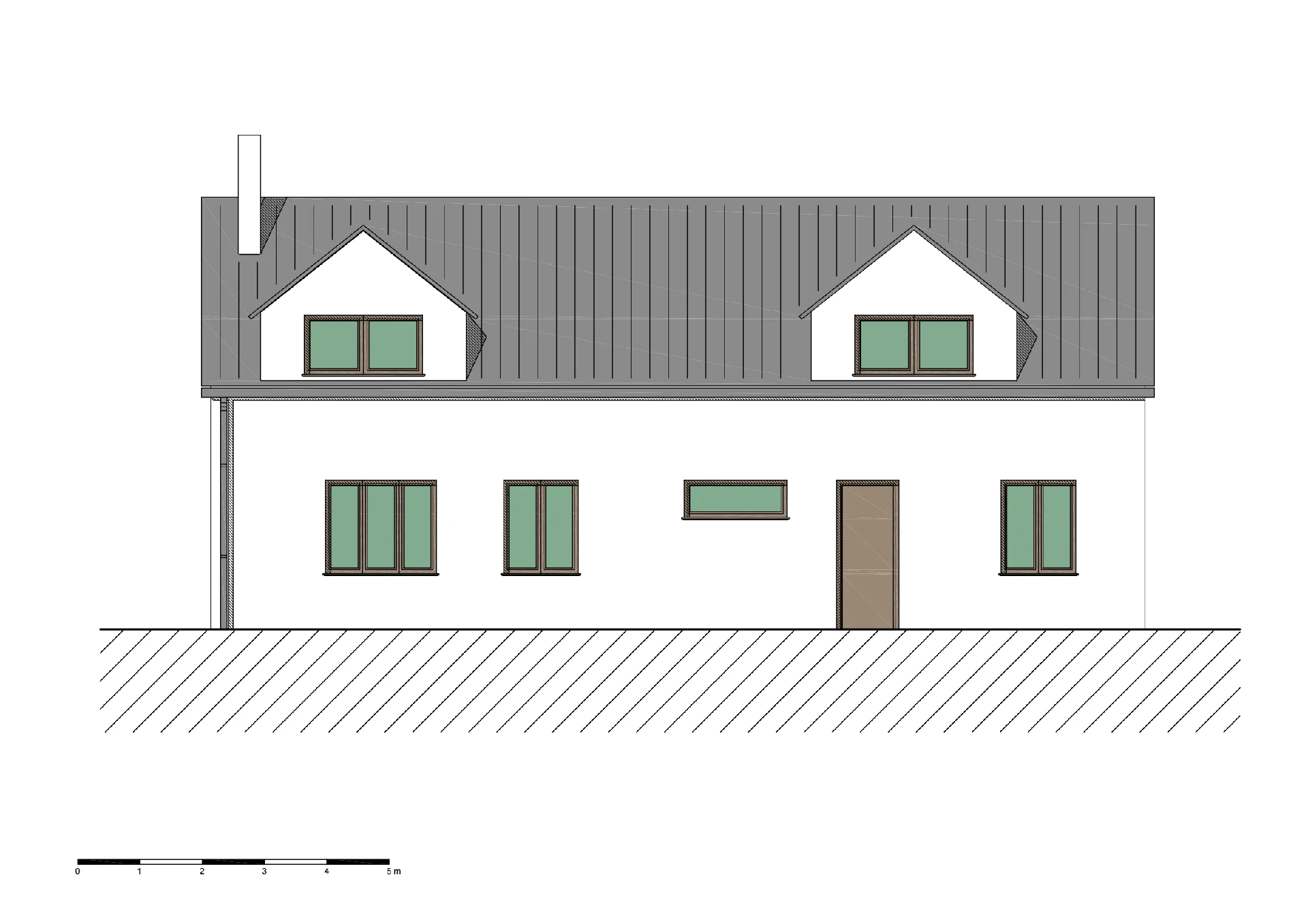 Architektonická studie - Rodinný dům Bynovec naší společností ArchOpa