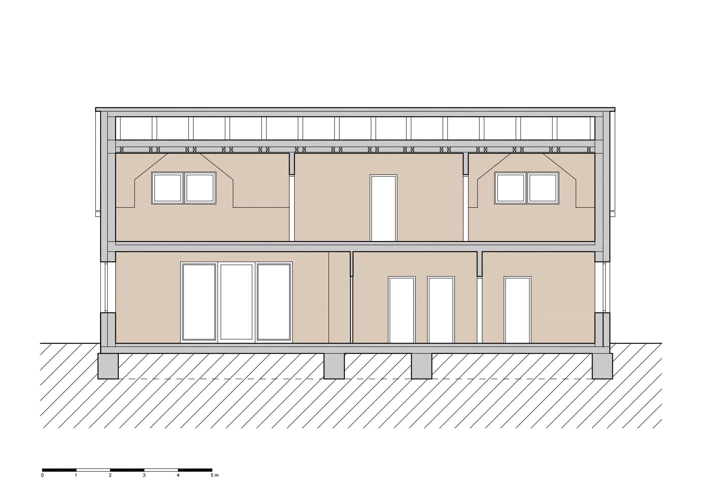 Architektonická studie - Rodinný dům Bynovec naší společností ArchOpa