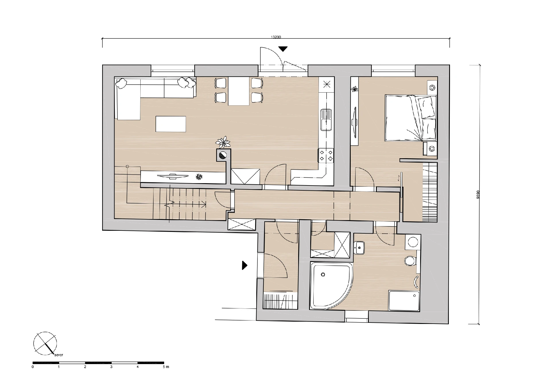 Rekonstrukce - rodinný dům Blšany naší společností ArchOpa